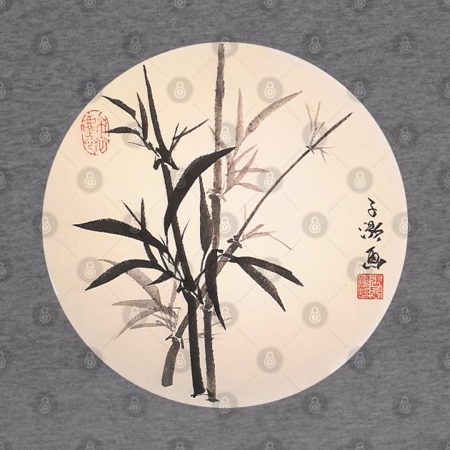 Bamboo Circle Frame by Huluhua